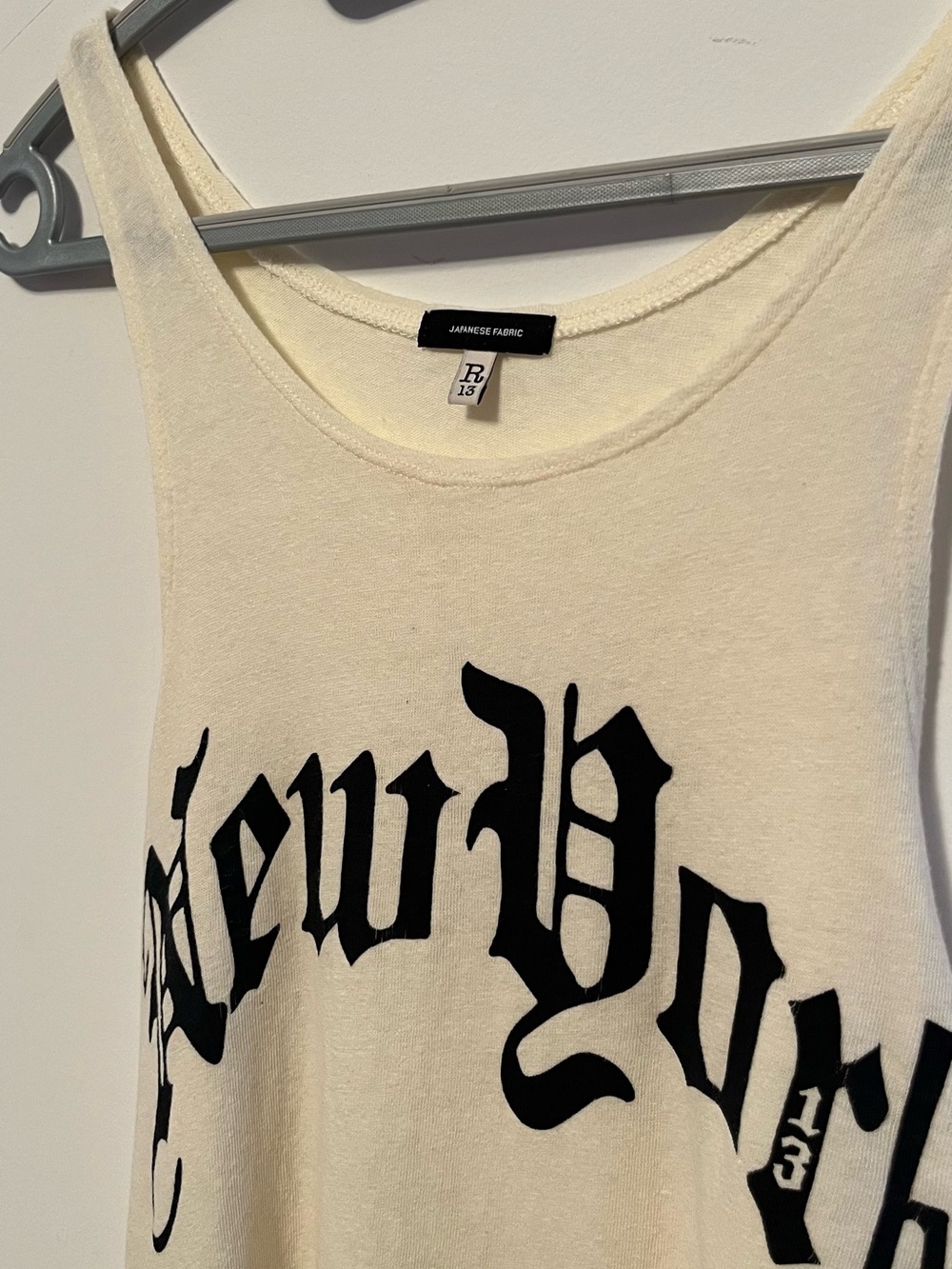 R13 New York Relaxed Tank - Picture 3 of 8